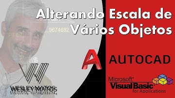 Alterar a Escala de Vários Objetos com VBA