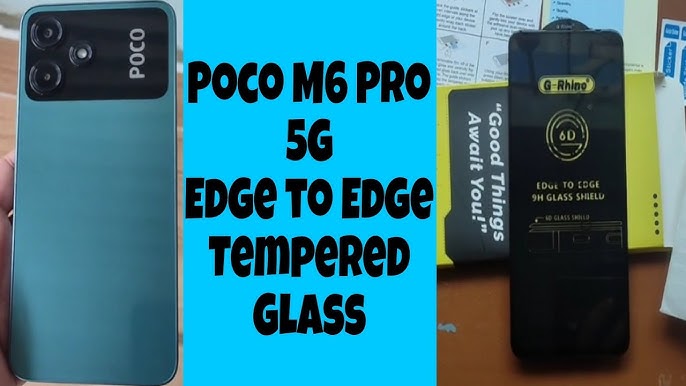 For Xiaomi Poco M6 Pro Case Silicon Back Cover Phone Case for Poco M6 Pro 5G
