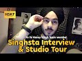 Singhsta interview  studio tour vlog honey singh ka fan