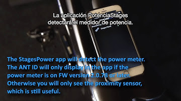 Cómo hacer el restablecimiento a cero con la aplicatión PotenciaStages - Español