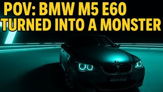 BMW M5 E60 EDIT | Roblox + “No Era Amor” (atmospheric)
