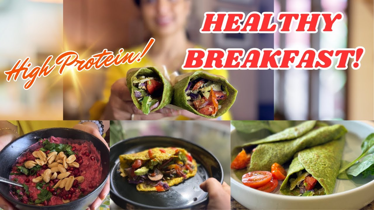 How I Stay in Shape with These High-Protein Breakfasts🔥! ✨(No Sugar Crashes!)✨