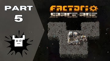 PitakaZero Plays FACTORIO: SPACE AGE - Part 5 - Black and Purple Science done!!