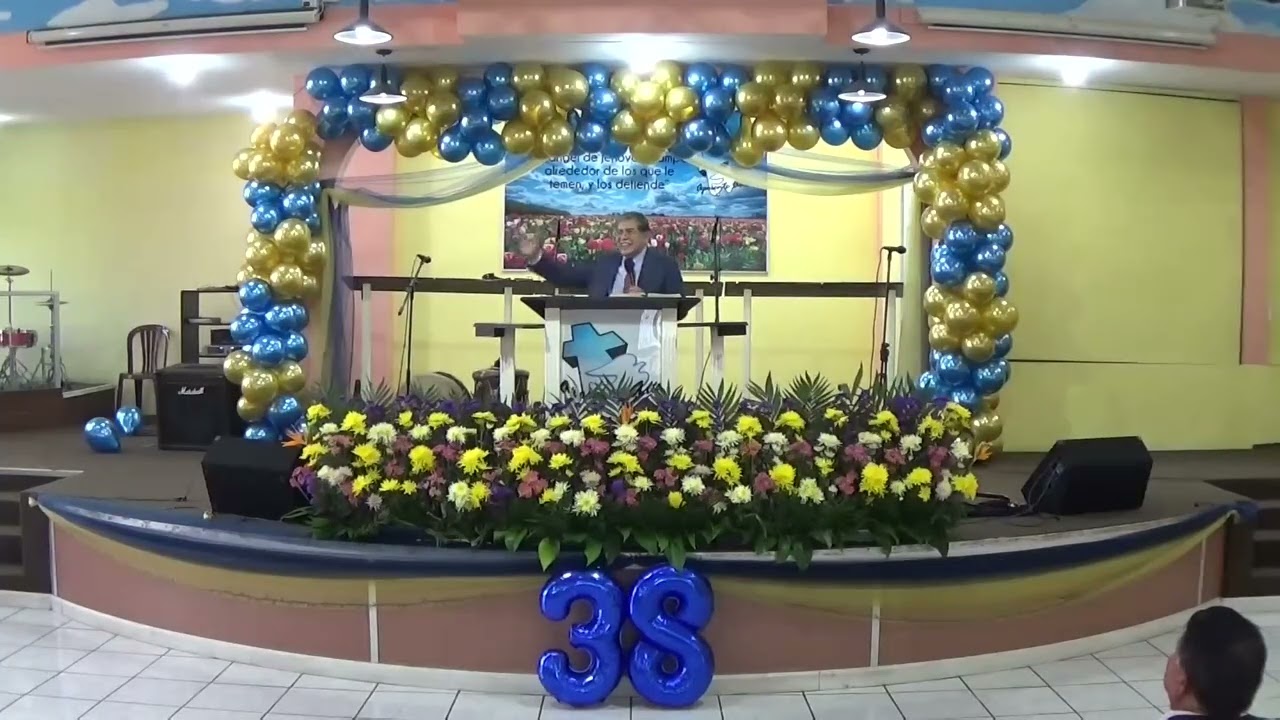 Aniversario 38, Ps. Jose Angel Samol, Iglesia Bautista Aposento Alto