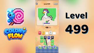 Colony Flow Level 499 Walkthrough | Full Gameplay | Solutionguruji