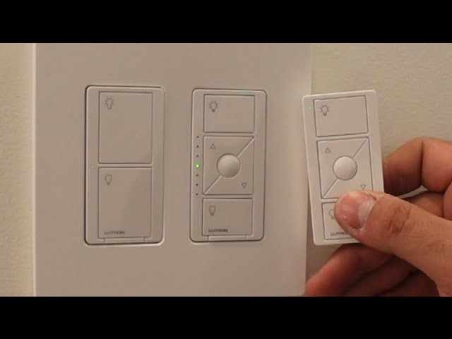 Pico Remote Control Light Switch for Caseta Wireless Dimmer, White –  Kitchen Power Pop Ups