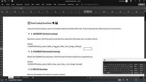 Excel Lookup Functions Explained. VLOOKUP, HLOOKUP, MATCH With Real Examples