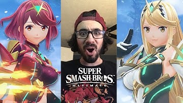 Pyra and Mythra are INSANE! Smash Ultimate Nintendo Direct 2021 Reaction