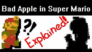 How Bad Apple was played inside Super Mario Bros.