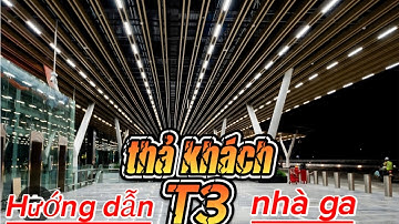 Hướng dẫn vào nhà "Ga T3" ga đi quốc nội sân bay tân sơn nhất