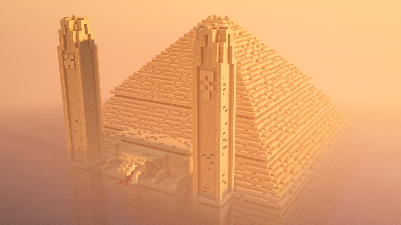 Surviving a Deadly Egyptian Pyramid in Minecraft
