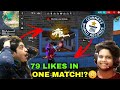 79 likes in one match free fire ranked 29 kills gameplay with tomsettan shotytofficial