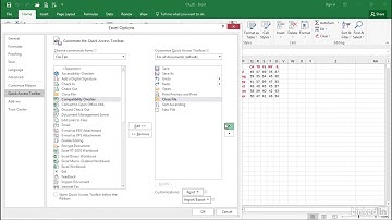 Microsoft Excel 2016 tips | Adjust the Quick Access Toolbar