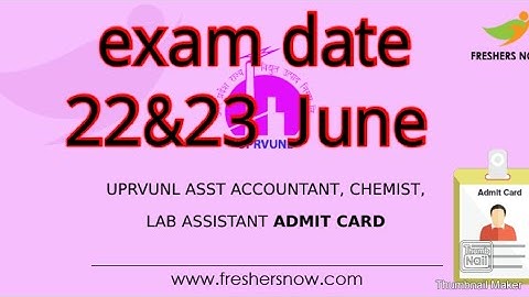 UPRVUNL ASSISTANT PROFESSOR exam date#UPPCL tg2 exam date update#uppcl #uprvunl #uppclexam