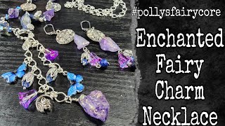 #pollysfairycore - Enchanted Fairy Charm Necklace