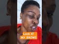 WOW!!! My BROWS! @wobbeauty1585 This is fire 🔥 #shortsvideo #shortyoutube #brows #beauty #shorts