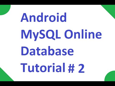 How to Connect Android App to Online MySQL Server Database Tutorial Part 2 - IONOS (1&1) Web Hosting