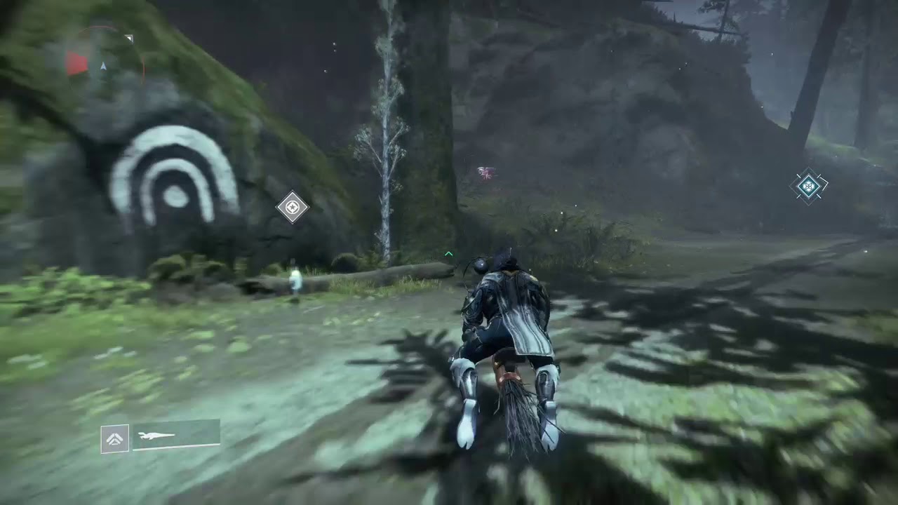 Out of Map in the Whispered Falls Lost Sector (EDZ)