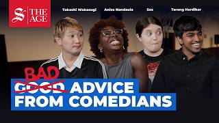 Comedians answer life advice questions