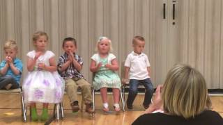 Lilly's Preschool Graduation