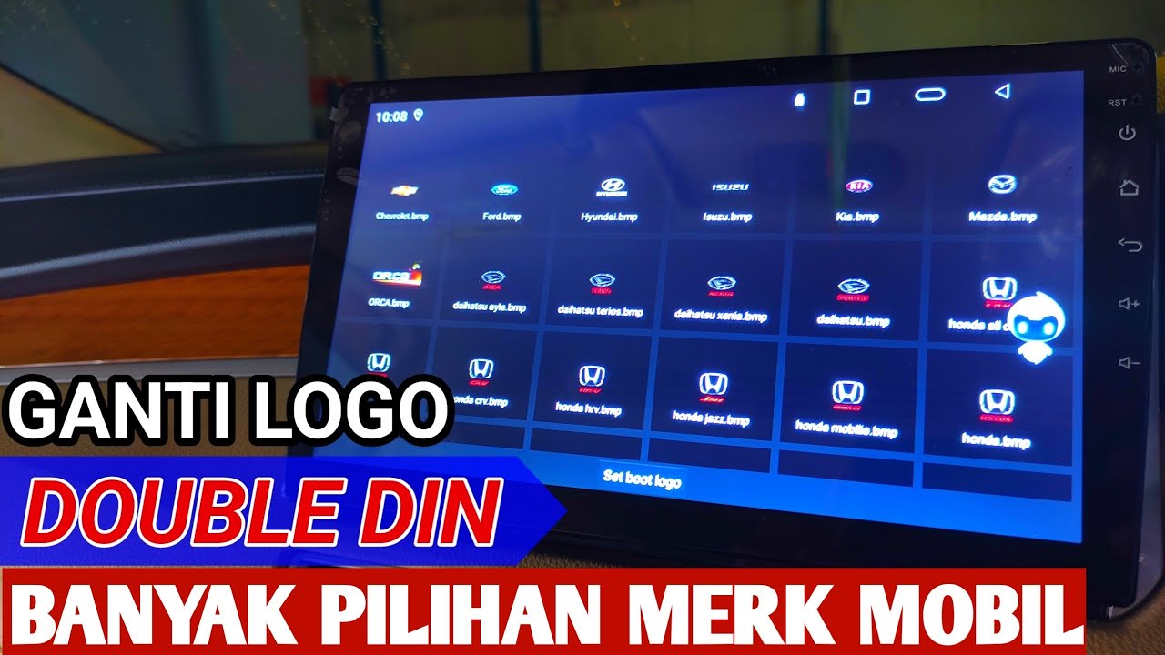 Cara Mengganti LOGO HEAD UNIT Android YouTube