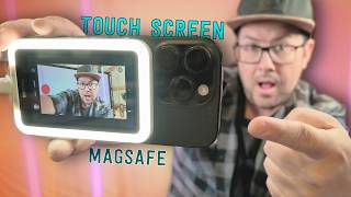 Iphone Content Creators... This Is The Insta360 Snap... Lag Free, Touchscreen Selfie Monitor