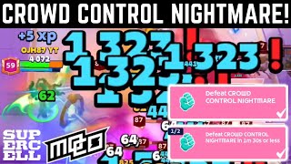 Crowd Control NIGHTMARE Dojo Guide! Supercell Moco Gameplay! | OJH