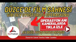 Düzcede Tarihi Uyuşturucu Operasyonu 2022 Yılı Hür Haberde