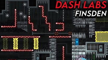 "Dash Labs" (All Coins) by finsden (Medium Demon) [Platformer]