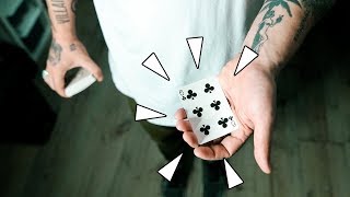How to STEAL a playing card from the deck! - Sleight of Hand Tutorial