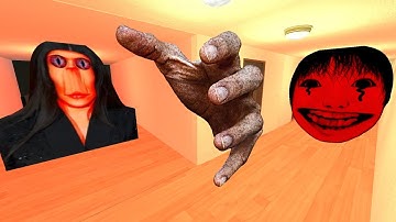 Hand Of God, Rosalia Bizcochito Nightmare And Yoshie Nightmare Nextbot Gmod