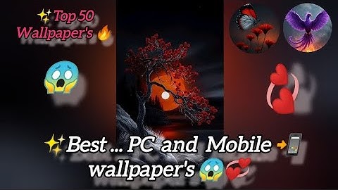 ✨Best ... PC and Mobile 📲 wallpaper
