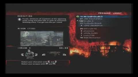 Gears Of War 2 Rank 100 Glitch TUTORIAL