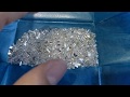 Baguette diamond size compare 3 3.5 4 mm white VVS vs top quality great price