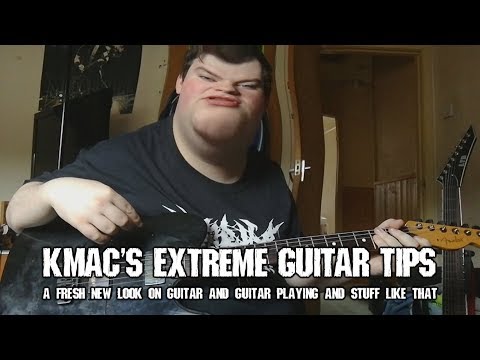 Kmac's Extreme Guitar Tips! How to Sweep Pick!!