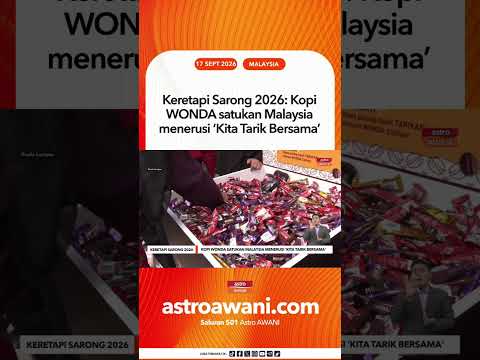 Keretapi Sarong 2026: Kopi WONDA satukan Malaysia menerusi ‘Kita Tarik Bersama’