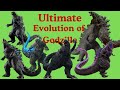 The Ultimate Godzilla Evolution #godzilla