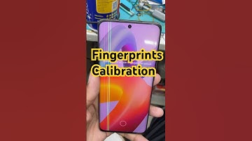 How to calibrate fingerprint sensor. #shorts#yputube #xiaomi #mobile #viralshort #tech #display#bds