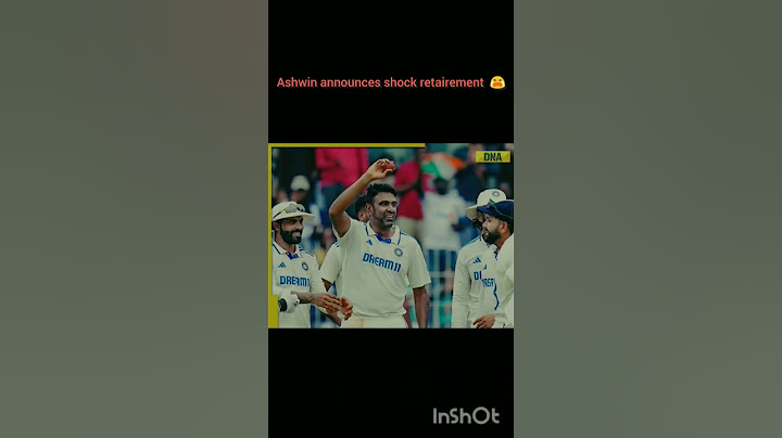 Ashwin announces retirement.. 😭