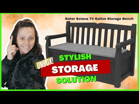 70 gallon keter eden garden bench