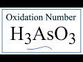 Oxidation States of Arsenic Compounds