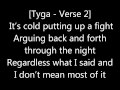 Tyga - Far Away ft. Chris Richardson Lyrics [HD]