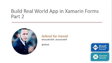Build real world app in xamarin form Part 2 full new course Udemy