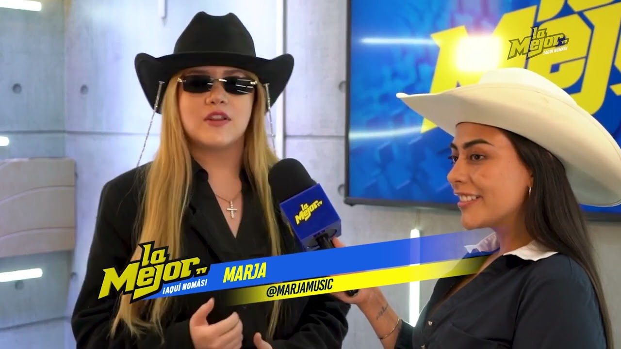 MARJA: De subir covers en pandemia a conquistar la música y la actuación 🎶✨ / LA MEJOR TV