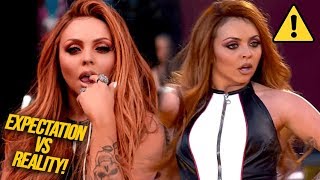 Jesy Nelson: Singing in studio versus live (2017)