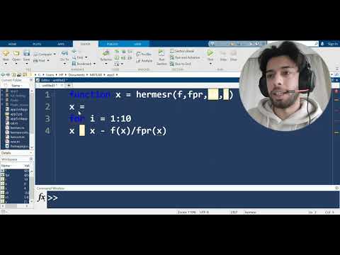 Newton Raphson roots finding method.