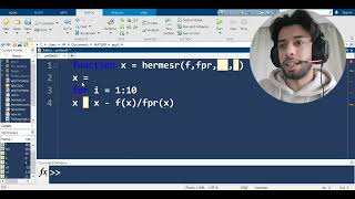 Newton Raphson roots finding method.