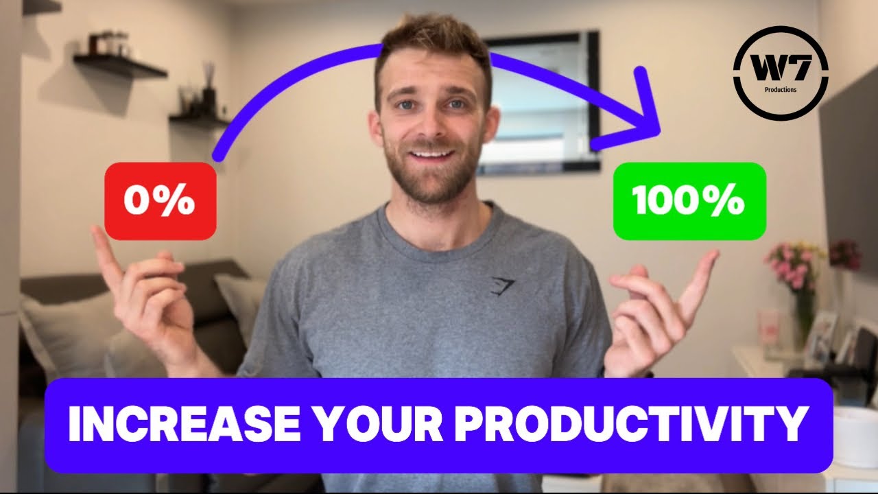 5 Tips To SUPERCHARGE Your Productivity