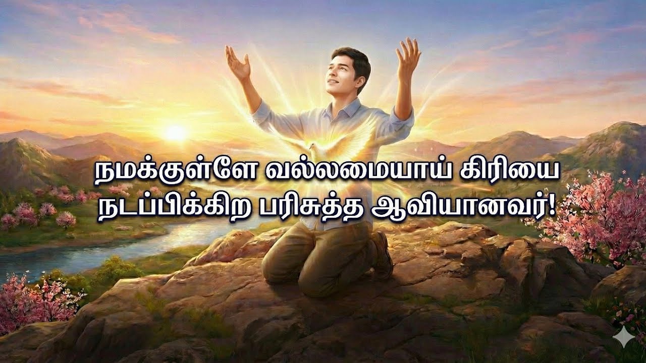 நமக்குள்ளே வல்லமையாய் கிரியை நடப்பிக்கிற பரிசுத்த ஆவியானவர்! | Bro Ezekiaraj | 15-02-26 | CFC Iduvai