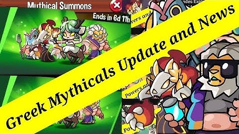 New Greek Mythicals Event Update and News | Summoner